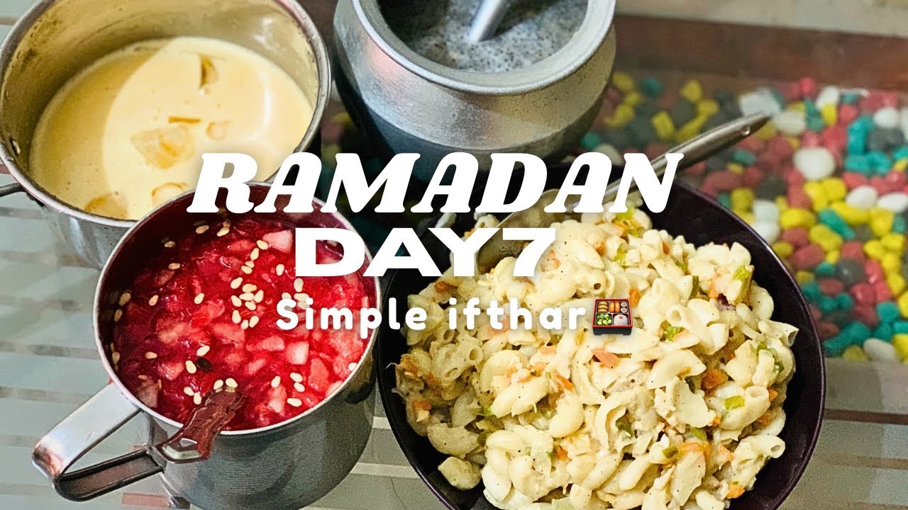 Ramadan Diaries Day 7 🌙 | Simple Living & Iftar Special | I Made the Creamiest White Sauce Pasta 🤍