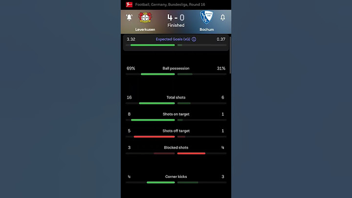 Bayer 04 Leverkusen vs Bochum | 4-0 | Round 16 | Bundesliga  | Germany