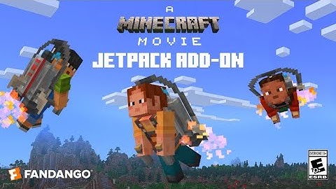 A Minecraft Movie: Jetpack Add-On Showcase