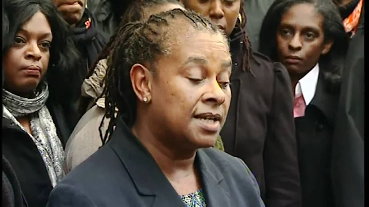Stephen Lawrence's mum Doreen speaks at the Old Ba...