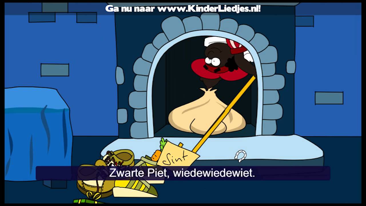 Zwarte piet, wiedewiedewiet — Sinterklaas