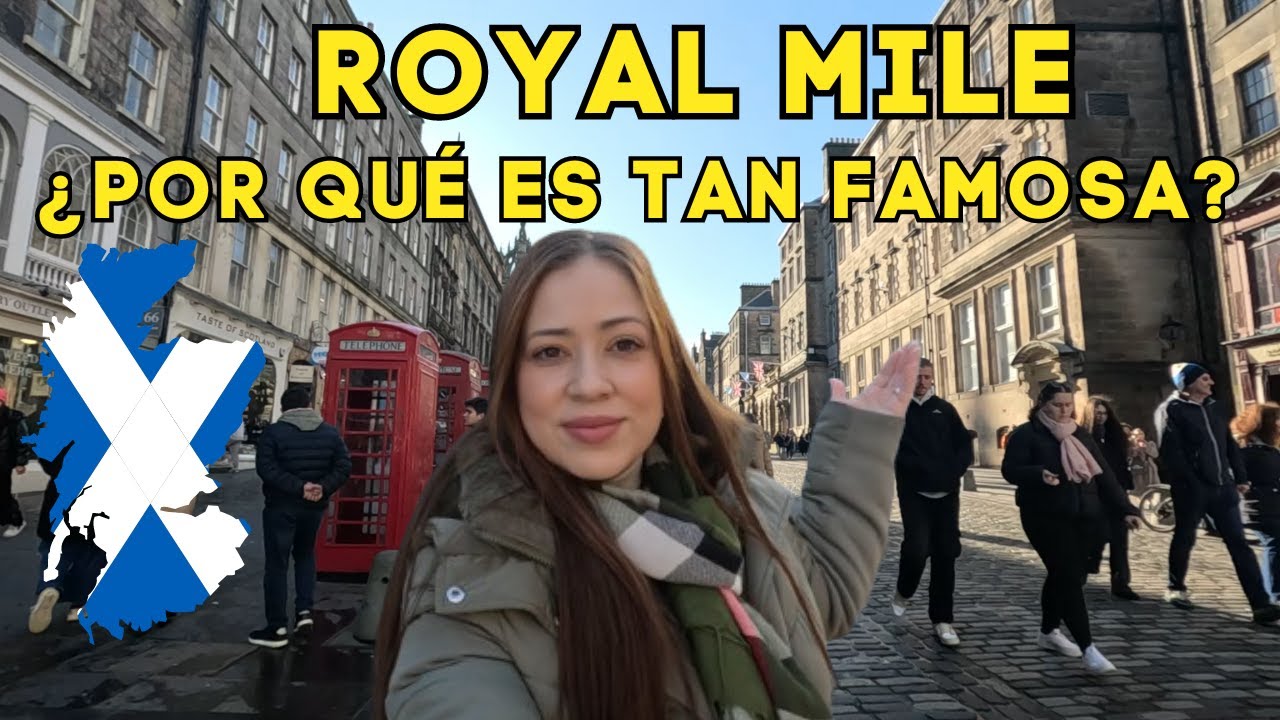 Así es la CALLE mas FAMOSA de Edimburgo - Royal Mile | ESCOCIA | Aranza Mendizabal