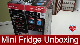 Galanz Double Door Compact Refrigerator //  My Personal Refrigerator - @NingD
