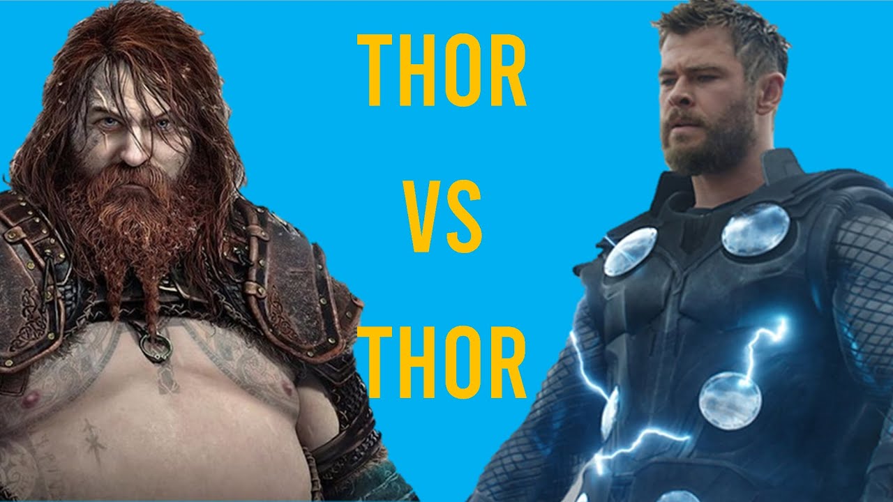 God of War Ragnarok: How Thor Compares to His MCU Counterpart