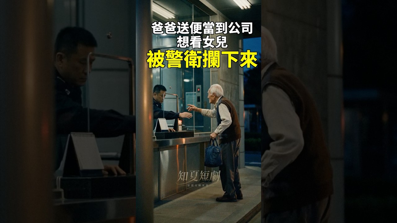 追公車篇B女兒忘了帶便當,七十歲的爸爸追著公車跑|知夏短劇 縮圖