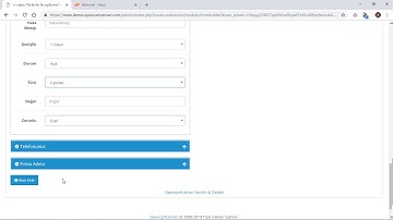 Opencart Form Modulü