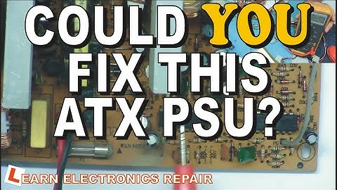 ATX PSU Mysterious Fault! Could you repair this PSU?