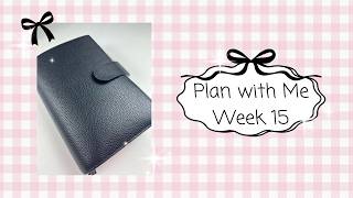 Journey Planner// Plan With Me// Week 15// Paper Crown Planner