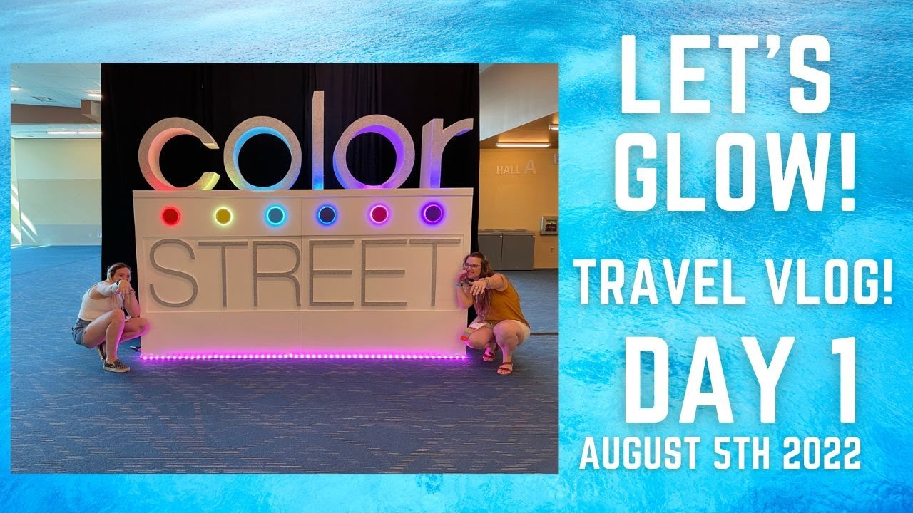 2022 Let's Glow Conference Vlog Day 1