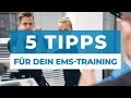 5 Tipps für dein EMS-Training