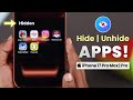 iPhone 17 Pro Max | Pro: How to Hide | Unhide Apps