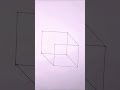 3D box drawing ideas #art #3d #drawing #shorts #ideas #trending #3dart