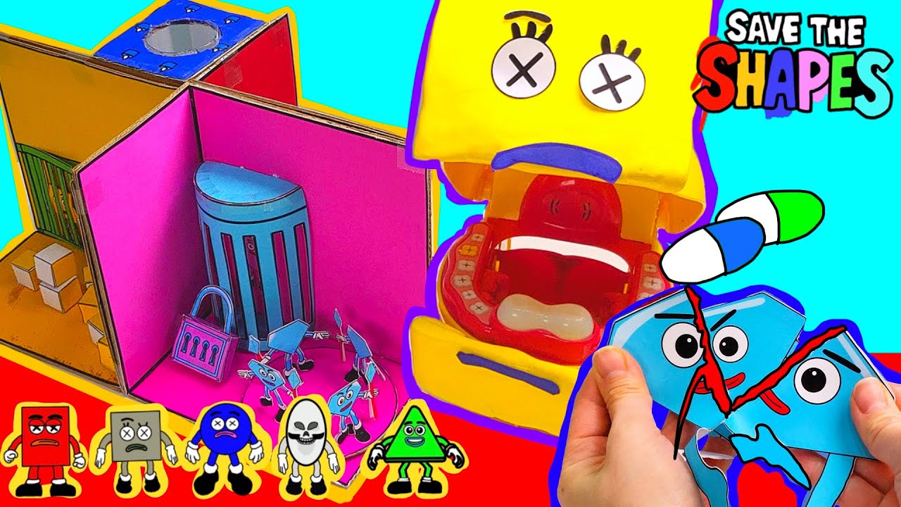 💊СОХРАНИТЕ КОРОБКУ С ИГРОВЫМ ПОЛЯМ SHAPE SURVIVE, ЧТОБЫ ДАТЬ ЛЕКАРСТВО САЛЛИ СКВЕР.