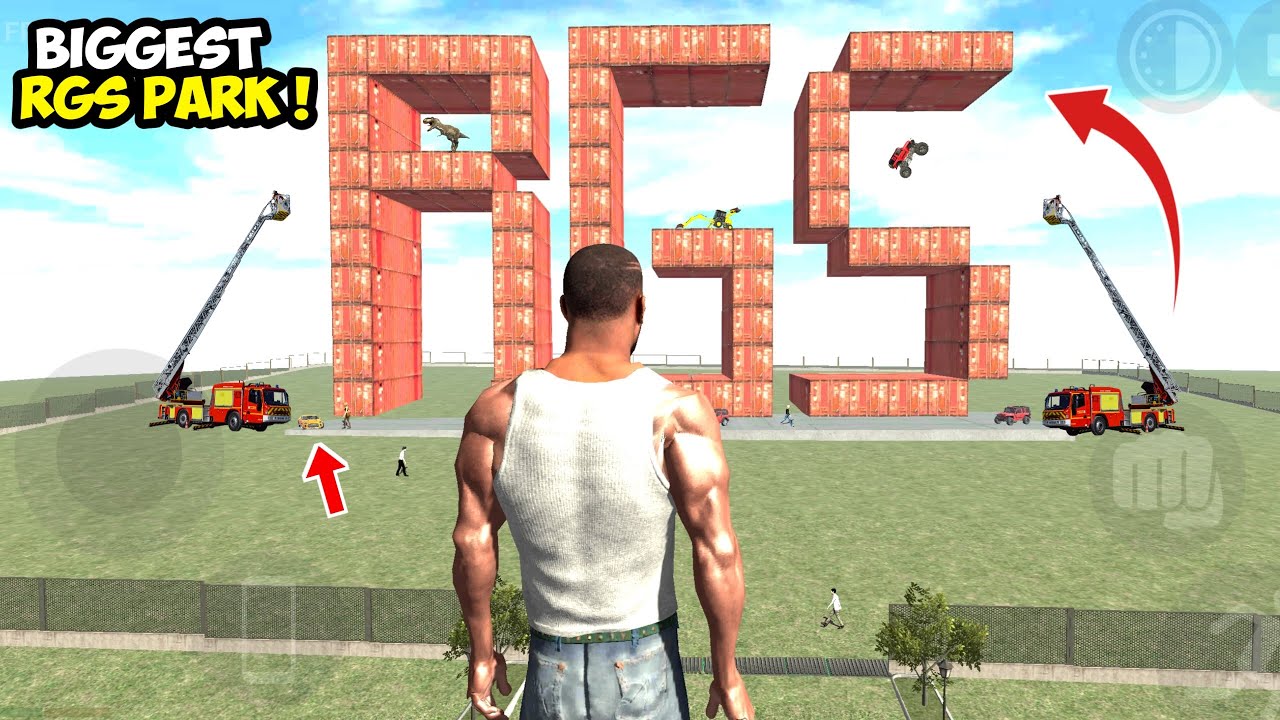 I Built Biggest and Largest RGS Park and Tower in Indian Bikes Driving 3D