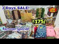 ₹175/- Suits 3 Days SALE! Hyderabad Wholesale Dress Materials Pakistani Fancy Work Suits