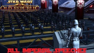 SWTOR All Imperial Speeches
