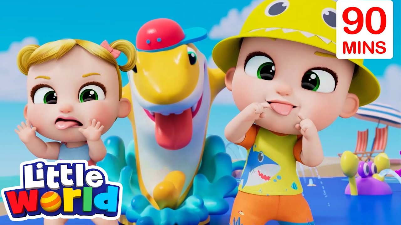 La Danse de Baby Shark ! 🦈🎶 Chante, Danse et Amuse-toi | Chanson Enfant | Little World Français