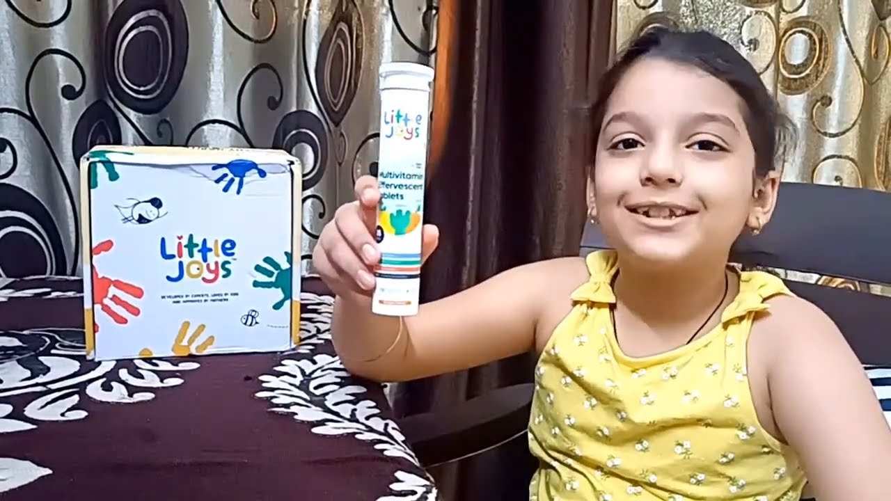 Little Joys Multivitamin Effervescent Tablet Review by Aanahita