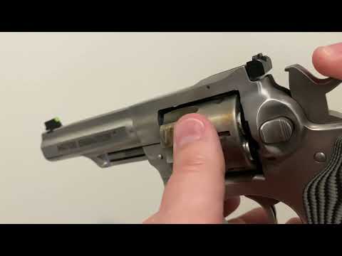 Ruger GP100 Revolver ASMR (headphones recommended)