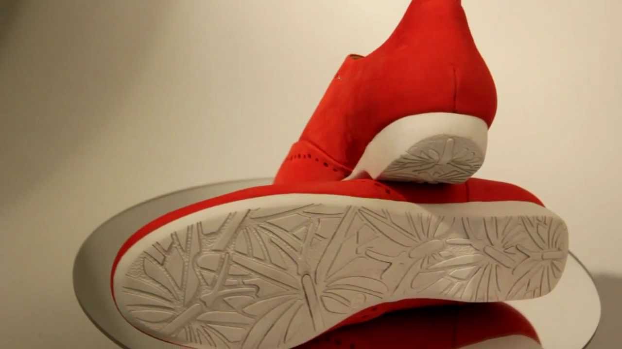 Footnotes Gina 41.687 veterschoen - Rood nubuck wijdte D + G model uit Footnotes folder