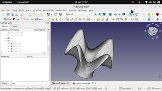 Playing with FreeCAD on my day off. Tulip Lamp Shade. Worth a tutorial?