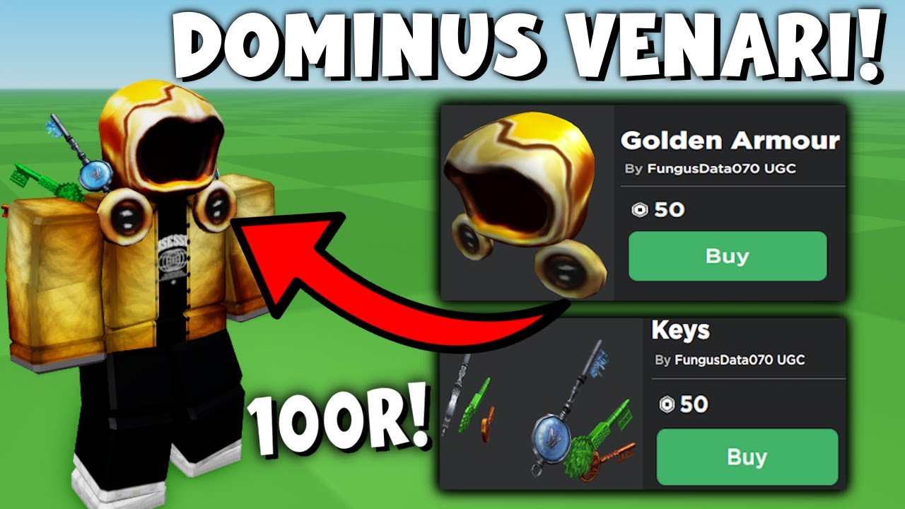 HOW TO GET THE DOMINUS VENARI IN ROBLOX! 