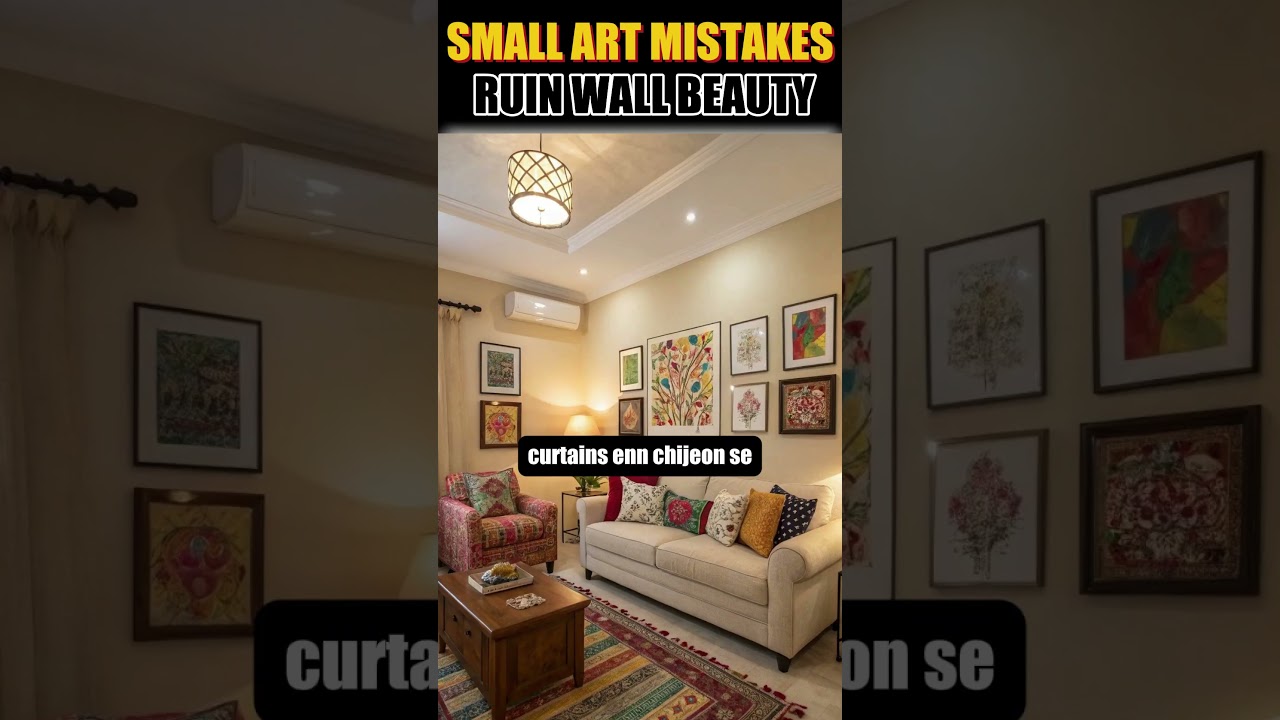 Walls Looked Blank Until I Styled Frames Correctly