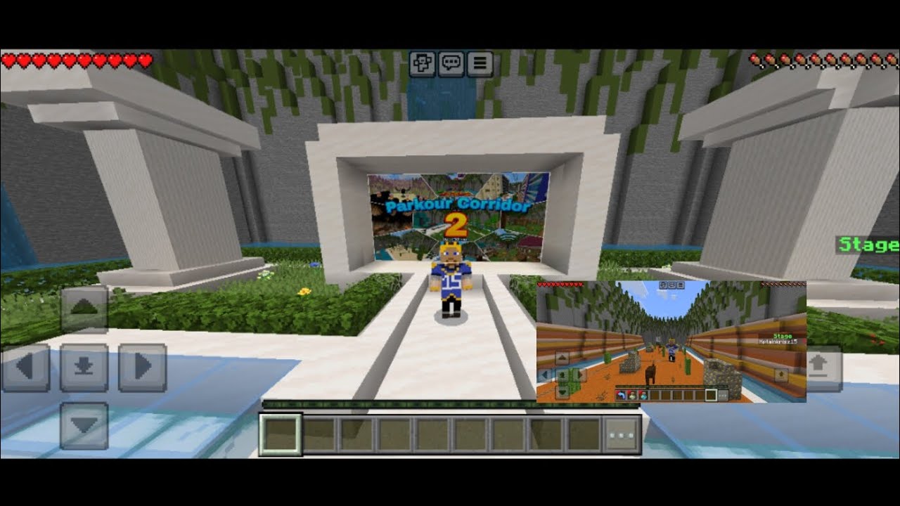 Minecraft Corridor Parkour 2(PART2) - YouTube