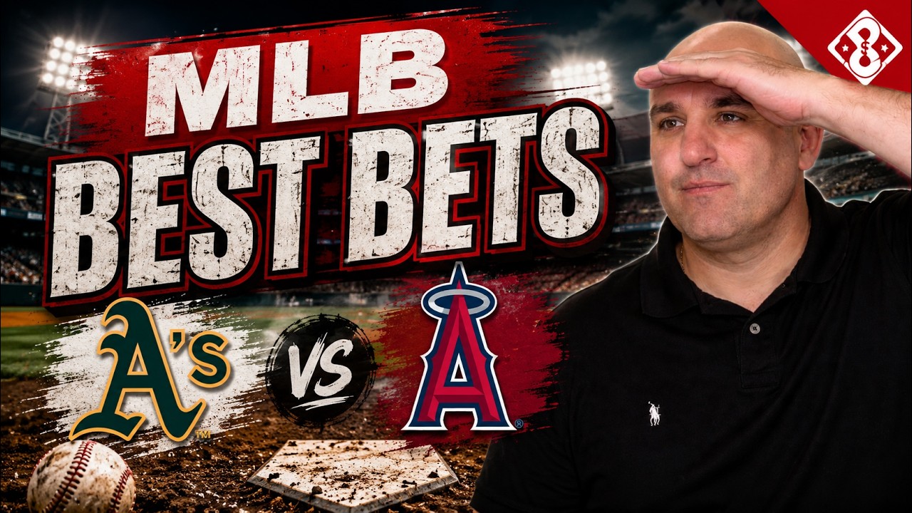 Angels vs A's: Sean's Best Bets | Best MLB Picks June 26, 2026