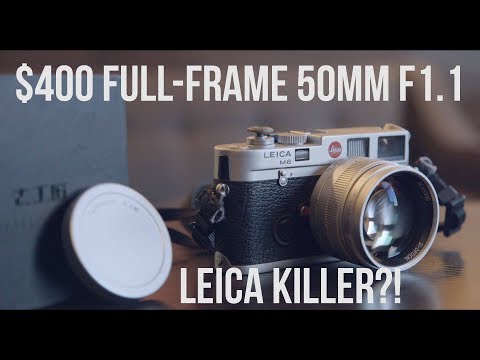 $400 Leica KILLER!? The full-frame 7Artisans 50mm f1.1 Review with samples.