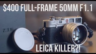 $400 Leica KILLER!? The full-frame 7Artisans 50mm f1.1 Review with samples.