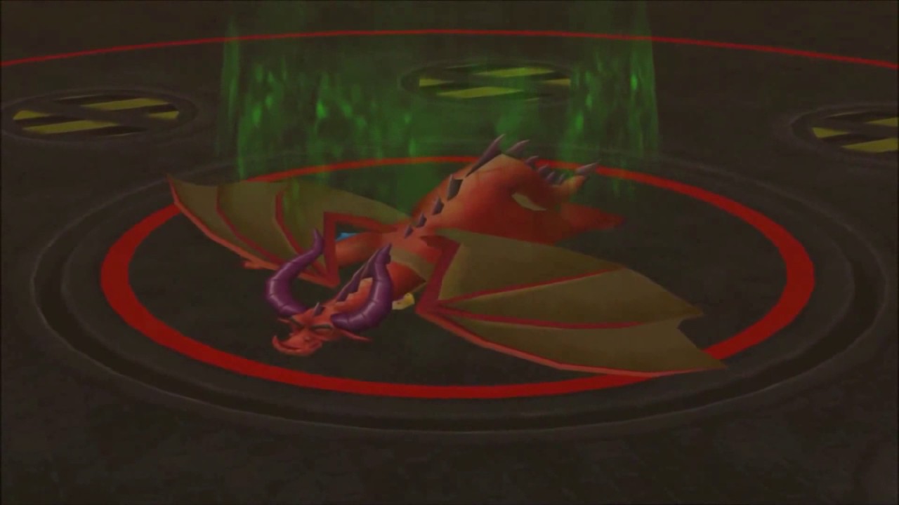 Spyro: Red's Elixir Of Giant Growth......Probably (Super-Slow-Motion)