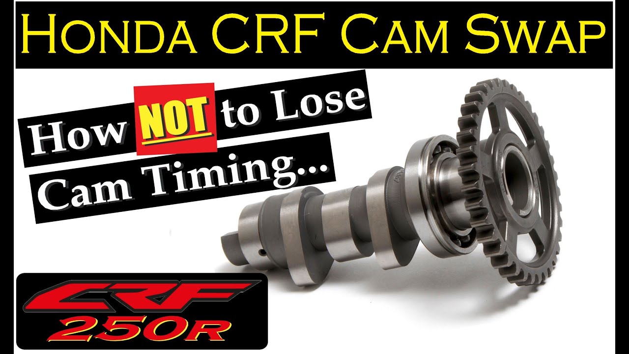 Honda CRF250r Cam Swap Step by Step & Easiest way to Keep Timing