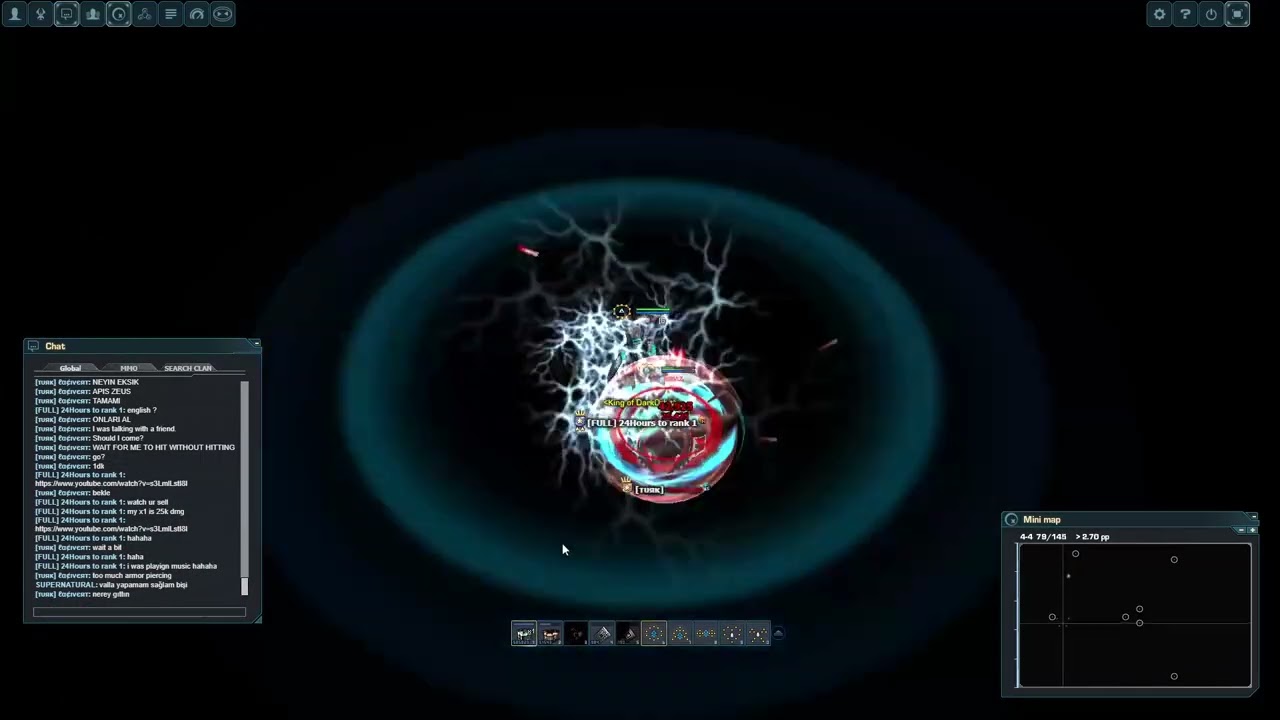 DarkOrbit PRIVATE SERVER  EIC General Getting   HUMILIATED by x1