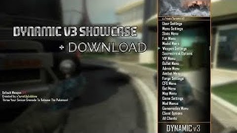 [BO2/1.19] Dynamic V3.3 GSC Modmenu [PS3/XBOX/PC] + Download