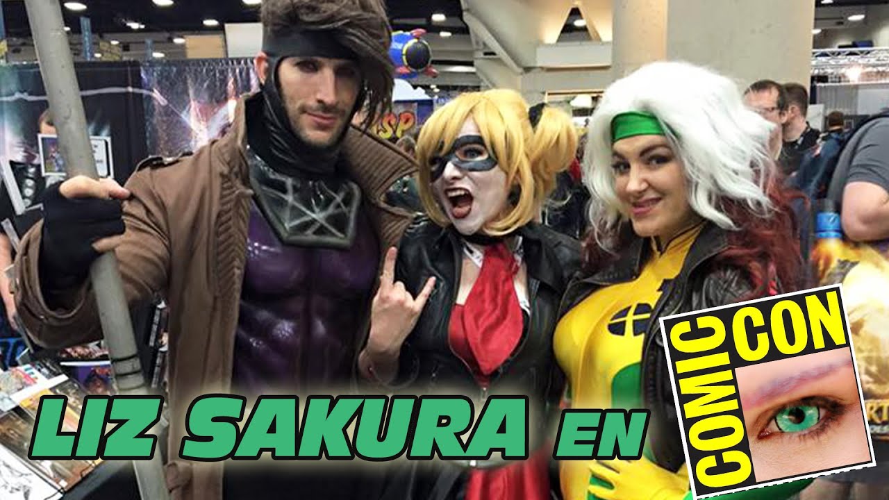 Liz Sakura en Comic-Con 2015