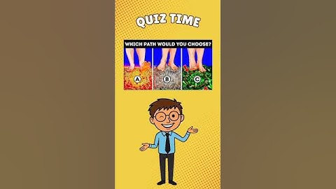 Which path would you you choose? 🤔 #quiz #quizquestions #quizvideo #shorts #usa