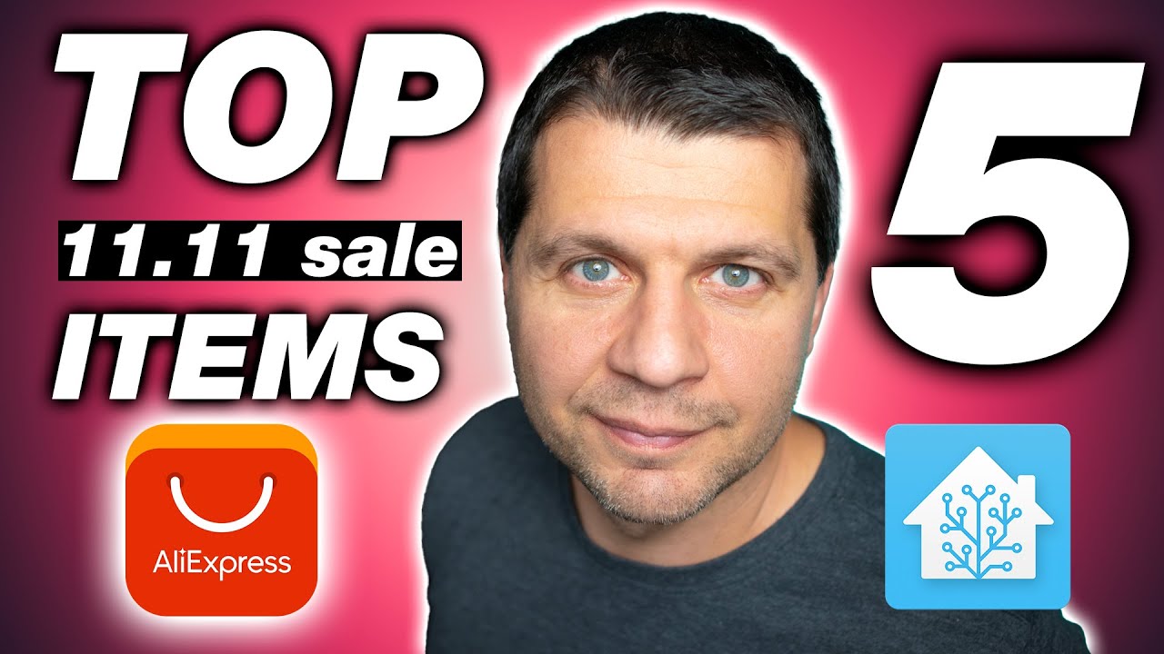 TOP5 Smart Home Items in AliExpress during 11.11 SALE - YouTube