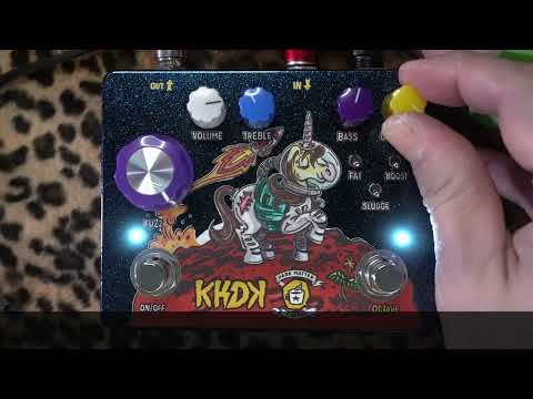 KHDK Unicorn Blood II octave fuzz pedal - ample sample - Full Demo on the Way