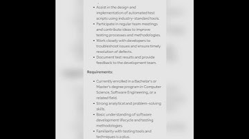 Software Testing #intern #fresher #experienced#getemployed#youtubeshorts #softwaretestingjobs#qajobs