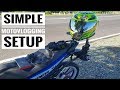 Simple Motovlogging Setup | DownShiftVinci