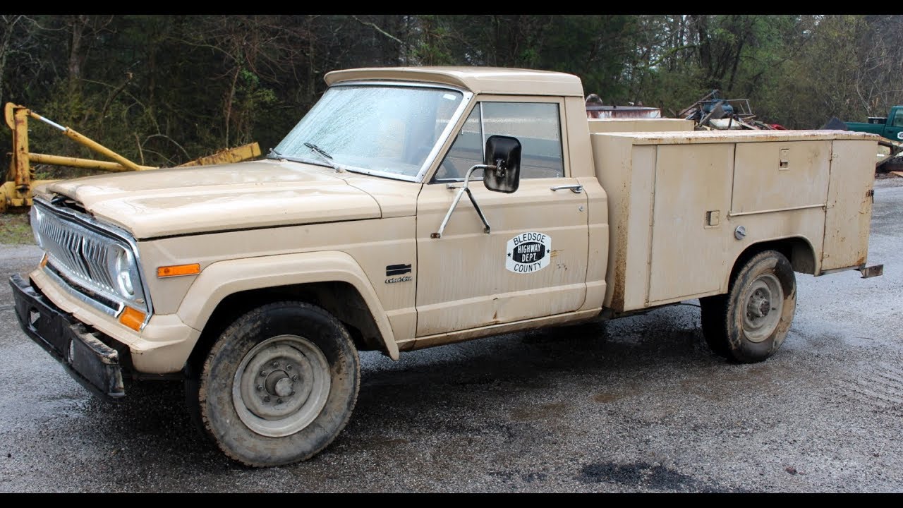 Jeep J20 Service Truck Online at Tays Realty & Auction, LLC YouTube