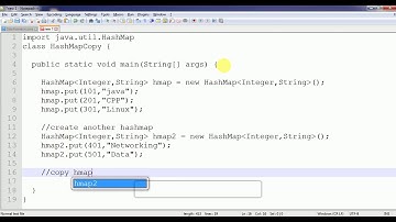 Copy one HashMap class elements to another hashmap in java