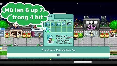 Đập, nâng cấp mũ len cấp 6 lên 7 trong 4 hit cùng tomato87 game Avatar 2D