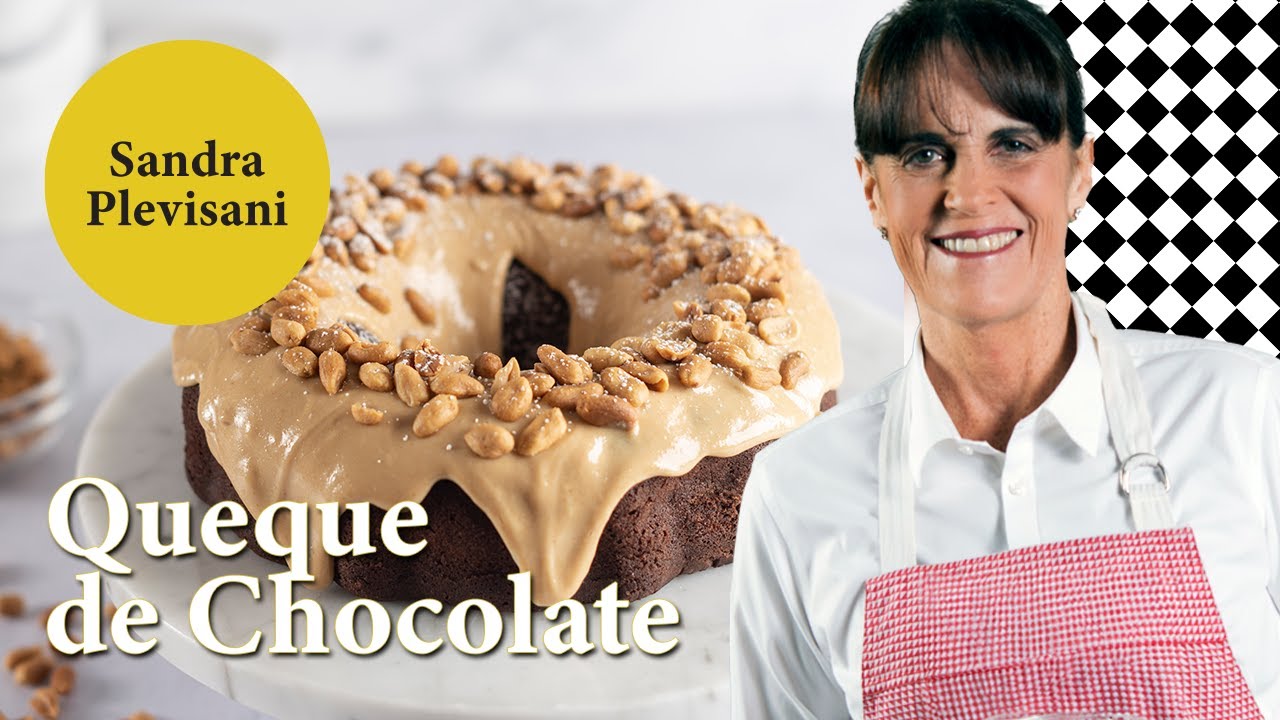 Receta Queque de Chocolate y Mantequilla de Maní | Sandra Plevisani