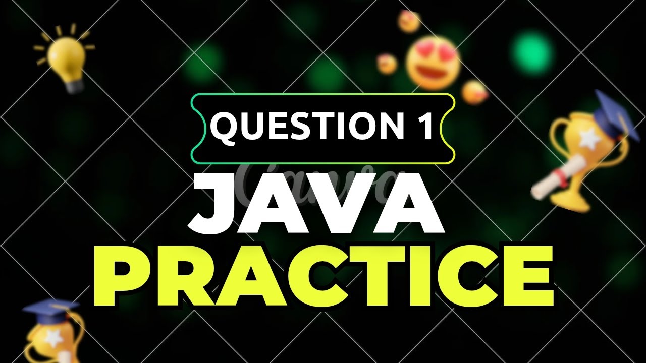 Java Practice Question 1 l Learn java with - Stack Coding l ...