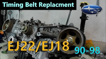 Subaru 2.2 and 1.8 timing belt replacement