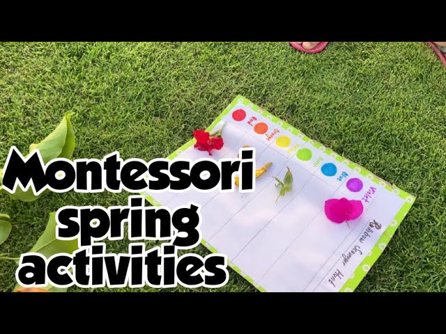 12 DIY Montessori activities for 2 to 3 year old toddlers part 1