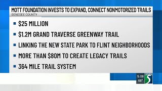 Mott Foundation invests to expand, connect non-motorized trail