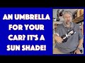 Andobil Windshield Sun Shade Umbrella -- DEMO & REVIEW